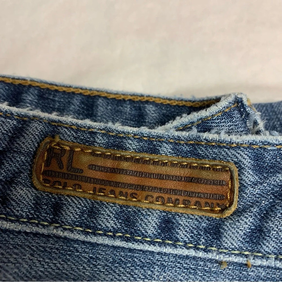 Ralph Lauren Polo jeans size 8 Kelly style slight flare some wear - Picture 2 of 12
